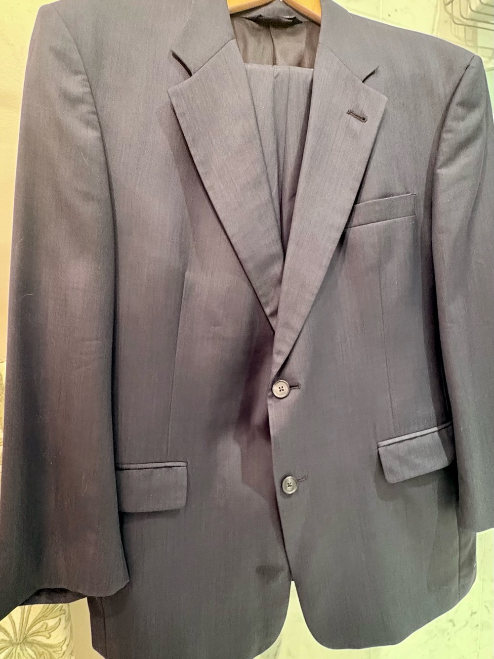 Burberry’s Navy Men's Classic Suit
